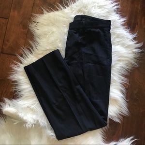 Black Director Express Pant Pin Stripe